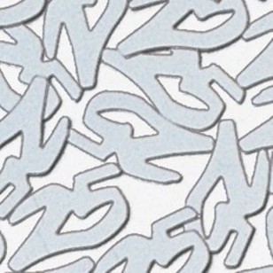 25th Anniversary Silver Table Confetti 25th Anniversary Silver Table Confetti